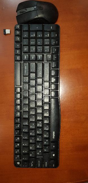 מקלדת ועכבר אלחוטיים