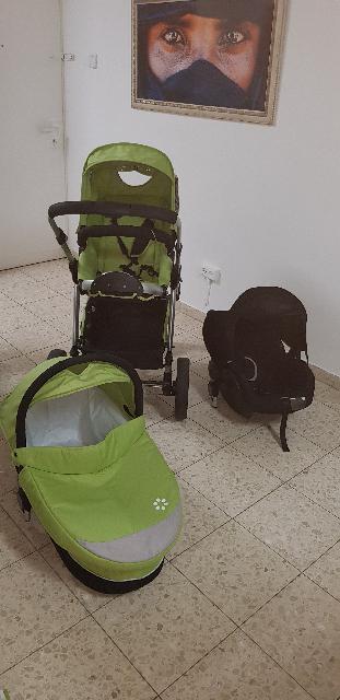 למכירה עגלה + מרכב קיץ + מרכב חורף במצב מצוין + 2 סל קלים + מיטת תינוק בצבע שמנת + מיזרון  הכול במחיר מציאה רק 800 שח אני מחדרה טלפון שלי 0523753178 אבי כל הקודם זוכה