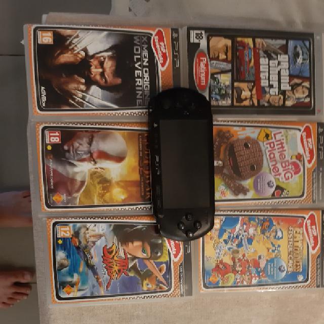 psp כולל משחקים