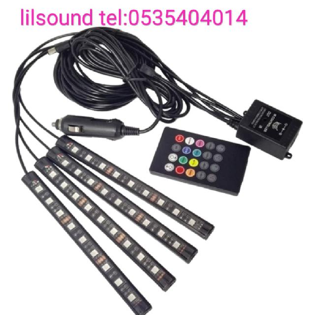 לד עם שלט מחליף צבעים