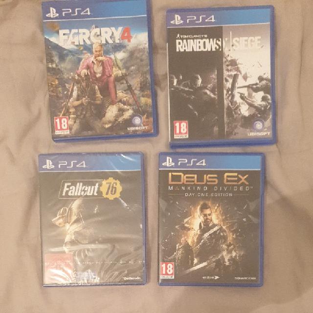 משחקים לסוני 4 החלפה או מכירה