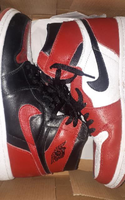 nike jorda חצי לבן חצי שחור