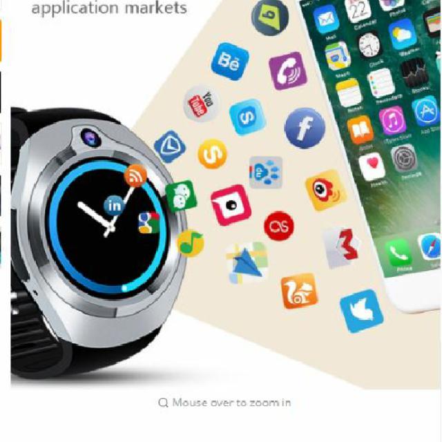 שעון חכם עם מצלמה 5מגה