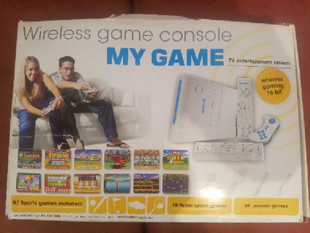 קונסולה MY GAME משחק טלוויזיה אלחוטי