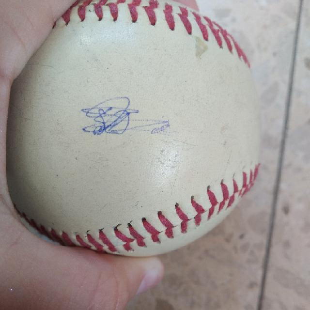 כדור בייסבול עים חתימות