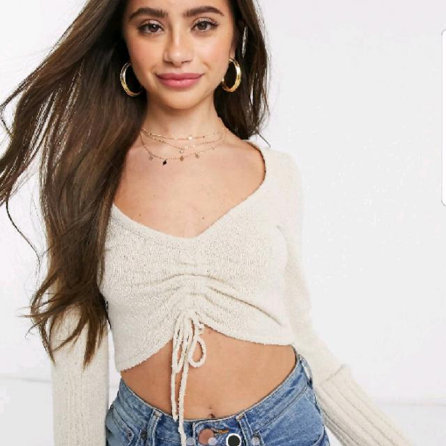 סריג crop מAsos