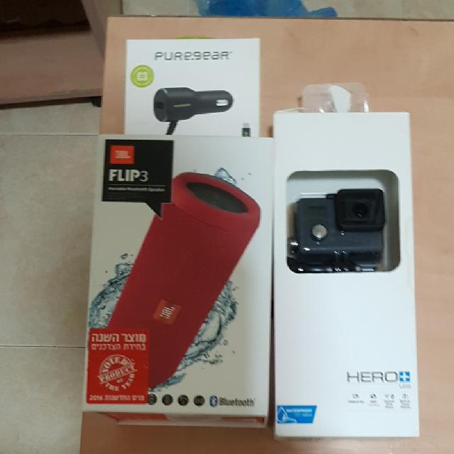 מצלמה חדשה סוני רמקול חדש מטען לרכב הכול חדשים