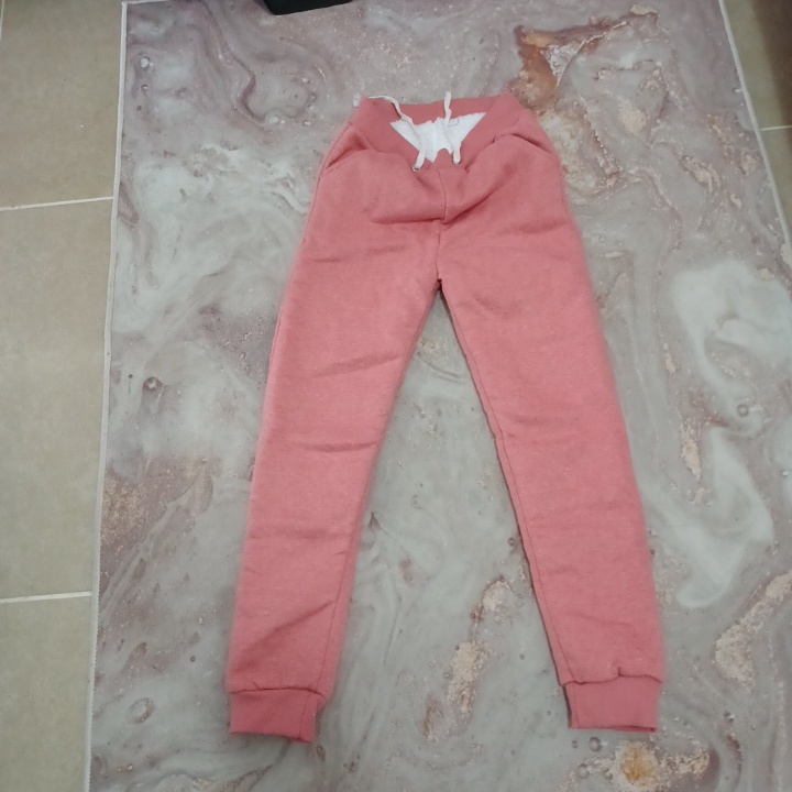 טרנינג בצבע אפרסק עם פרווה בפנים s