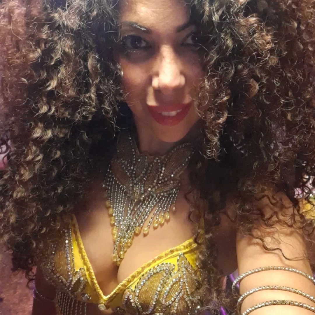 תלבושת סמבה קרנבל זהב 