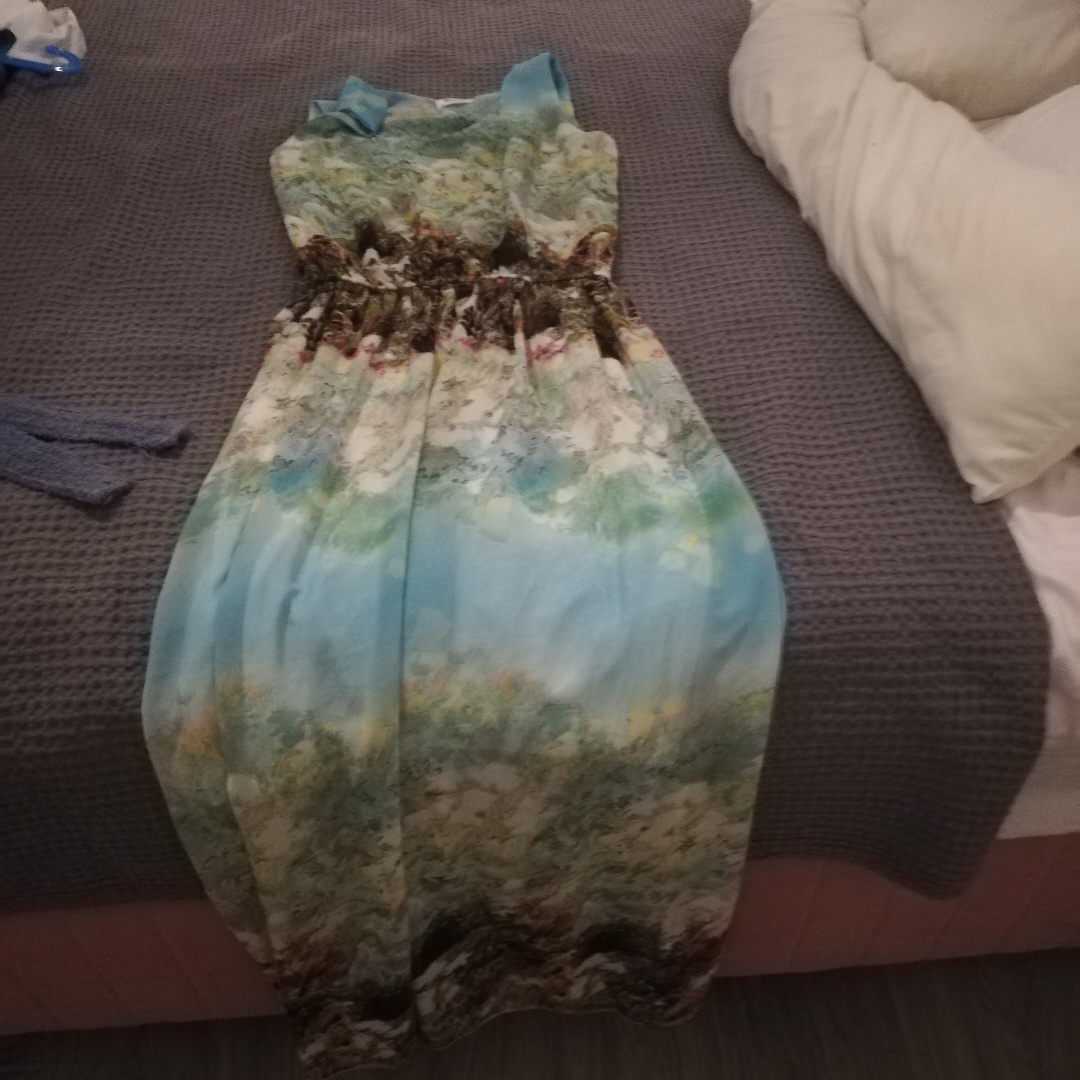 שמלה מידה s מקסי שלי יאנגה, מעלפתתת