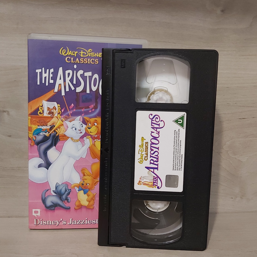 קלטת דיסני חתולים בצמרת מקורי לאספנים 