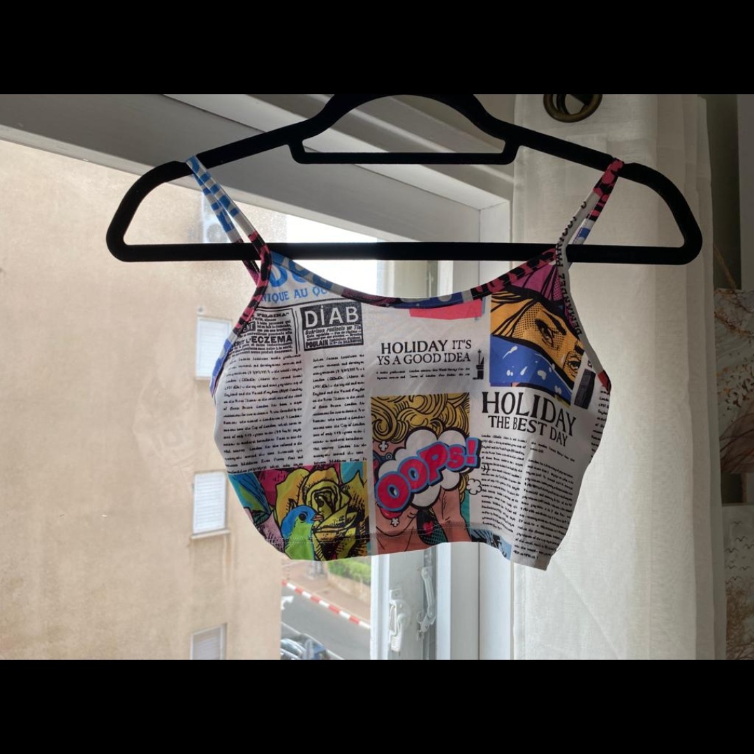 גופיית קומיקס מהממת מידה xs💙